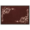 Designmatte braun mit Ornamenten